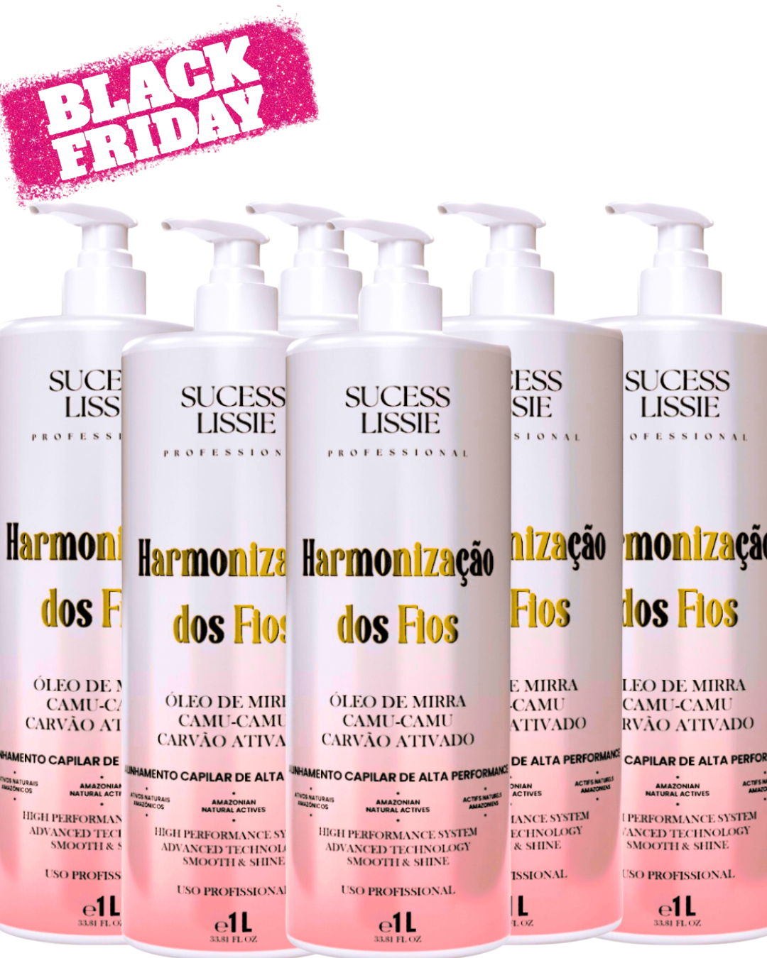 Combo Estoque Harmonização dos Fios – 6 UNIDADES