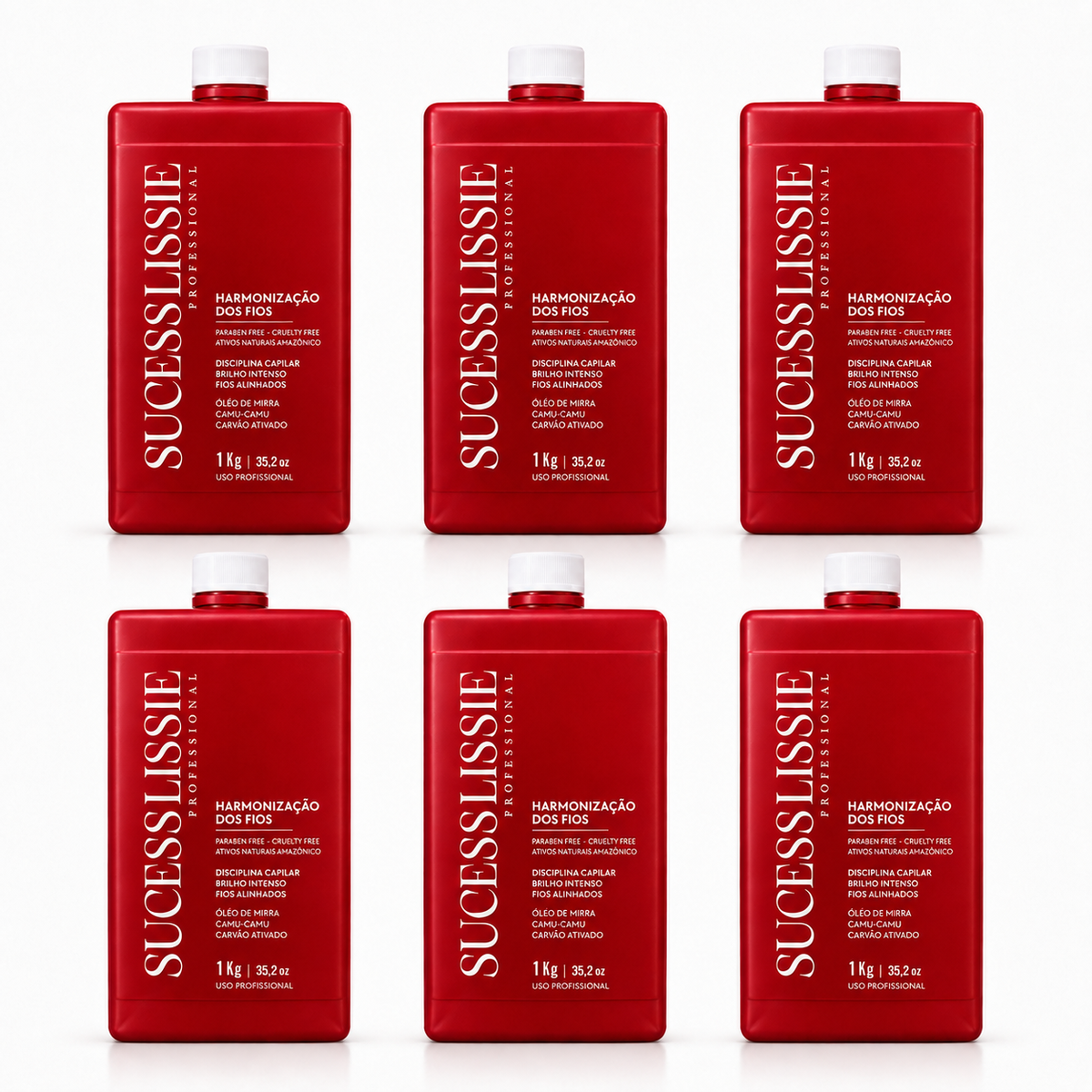Combo Profissional 6 Harmonizações dos Fios sem formol— 6kg
