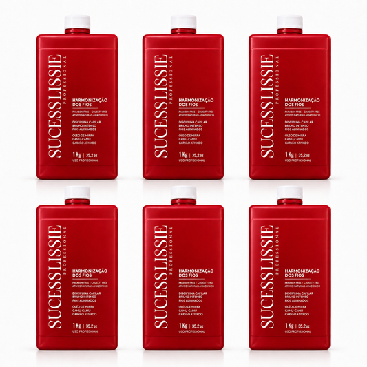 Combo Profissional 6 Harmonizações dos Fios sem formol— 6kg