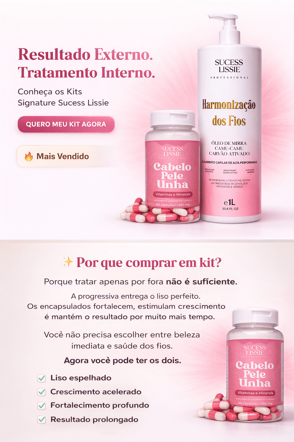 Cabelo Pele e Unha ( Envio Imediato ) - SUCESS LISSIE PROFISSIONALCabelo Pele e Unha ( Envio Imediato )SUCESS LISSIE PROFISSIONALSUCESS LISSIE PROFISSIONALCabelo Pele e Unha ( Envio Imediato )