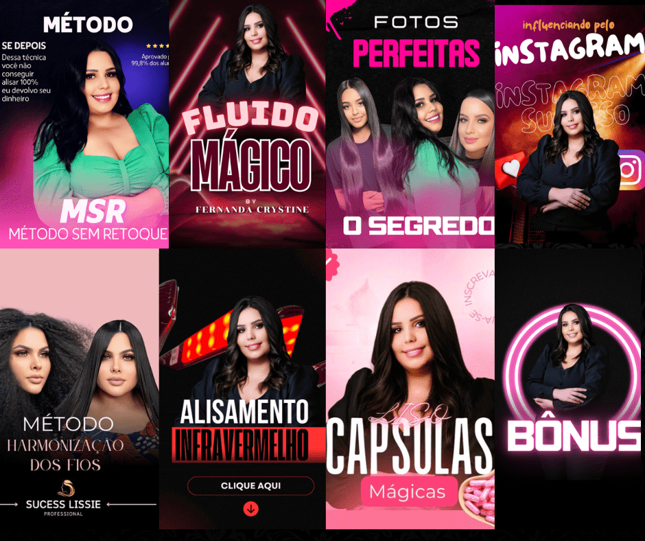 Domine o Alisamento: Curso Online com Técnica Secreta Revelada! - SUCESS LISSIE PROFESSIONAL