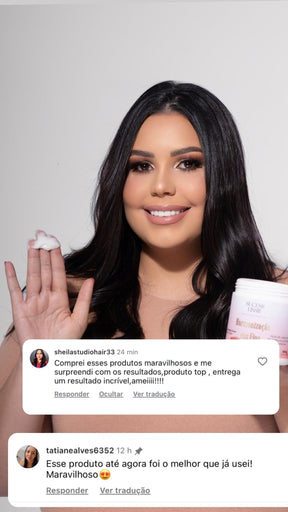 KIT ESSENCIAL HARMONIZAÇÃO DOS FIOS 100% SEM FORMOL - SUCESS LISSIE PROFESSIONAL